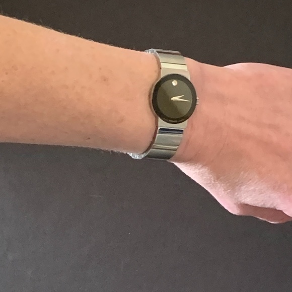 EUC MOVADO Classic Stainless Steel watch (28mm) - Picture 14 of 15